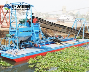 JL BCD-100 鏈斗式挖沙船