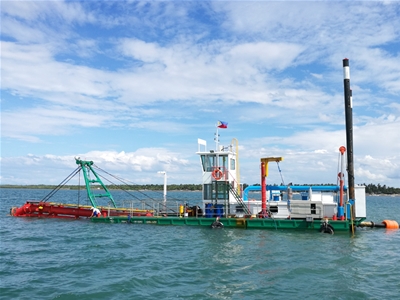 每小時(shí)2200立方絞吸挖沙船